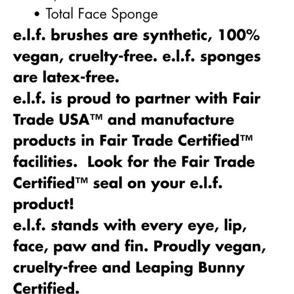 ELF Full Face & Eye Makeup Brush Set w/Travel Case - Picture 13 of 14